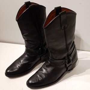 Texas Cowboy Western Leather Boots